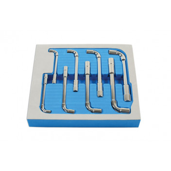LASER Go Thru Angled Socket Spanner Set 8pc