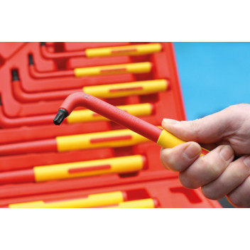 LASER VDE Extra Long Hex/Star Key Wrench 19pc
