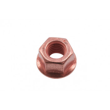 CONNECT Copper Flashed Nut Flanged M8 x 1.25 x 13mm Hex 5pc