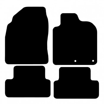 Carpet Mat Set NISSAN QASHQAI NS18 07-ON With: 30