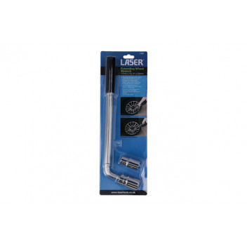 LASER Extending Wheel Wrench 17mm x 19, 21 x 23mm