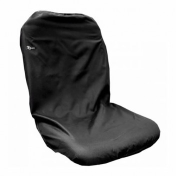 TRACTOR SEAT COVER LARGE - BLACK SEAT PROTECTOR