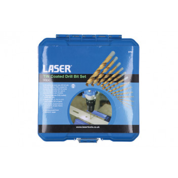 LASER Tin Coated Drill Bit set 99pc