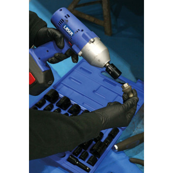LASER Socket Set Impact 3/8D & 1/2"D 37pc"