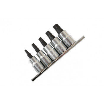 LASER MTS Spiral Socket Bits 3/8D 5pc"