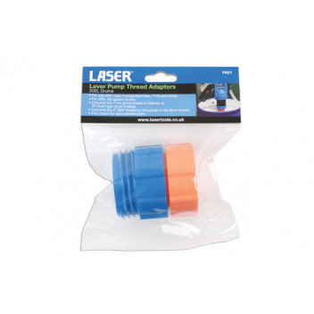 LASER Lever Pump Thread Adaptors 2pc Adblue