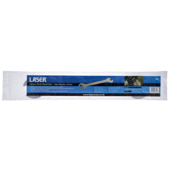LASER Open End Spanner Ultra Thin 24x27mm