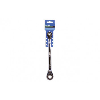LASER Ratchet Ring Spanner 8-in-1