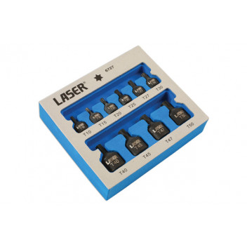 LASER Low Profile Star Bit Set 10pc