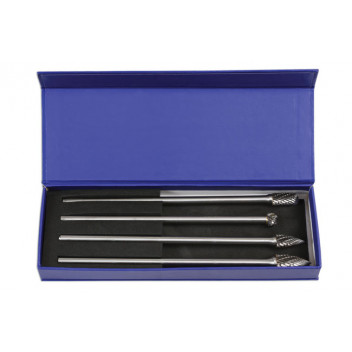 LASER Tungsten Carbide Burr Set 4pc