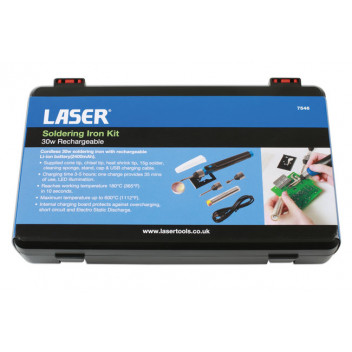LASER Soldering iron kit Rechargeable