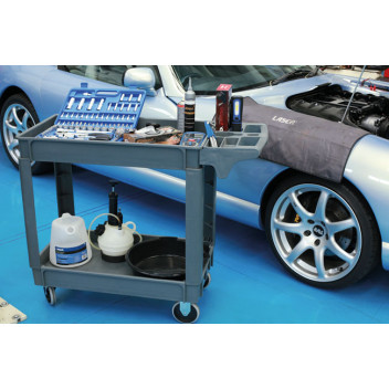 LASER Workshop Utility Cart, Twin Level
