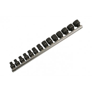 LASER Impact Socket Set 1/4D 14pc"