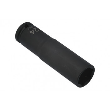 LASER Extra Deep Impact Socket 1/2D 24mm"
