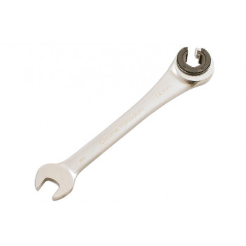 LASER Ratchet Flare Nut Wrench 14mm