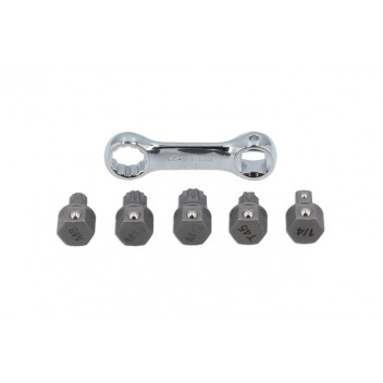 LASER Door Hinge & Difficult Access Bit Set - for VW Group