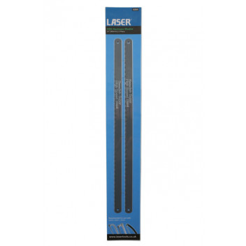 LASER Hacksaw Blades 2pc HSS