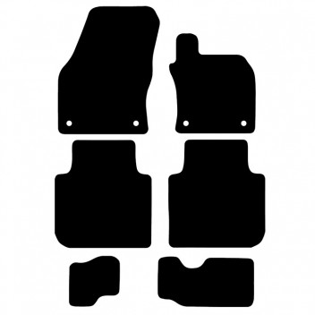 Carpet Mat Set VW Tiguan 2019 ALLSPACE (6PC) - Tailer