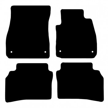 Carpet Mat Set OPEL INSIGNIA 2017> 4pcs 4 clips