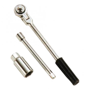 Spark plug spanner/ratchet 21mm