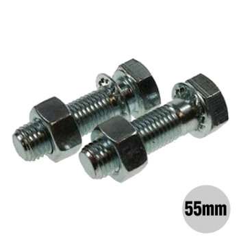 High Tensile (8.8) Nuts & Bolts M16 x 55mm DP (2)
