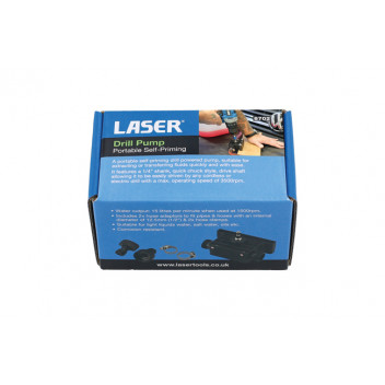 LASER Portable Self-Priming Drill Pump