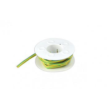 CONNECT Yellow / Green Earth 3.5mm Heatshrink On A Roll 5m