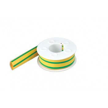 CONNECT Yellow / Green Earth 15.0mm Heatshrink - Roll  3m