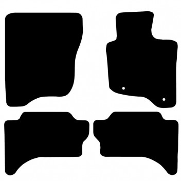 Rubber Mat Set  L200 Warrior 2016>