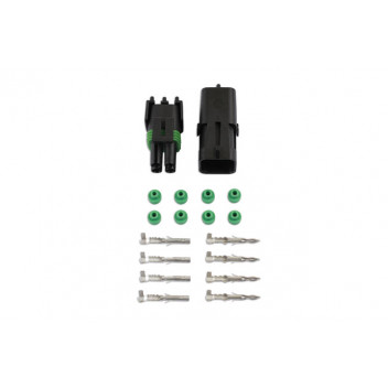 CONNECT Automotive Electrical Delphi Connector Kit 4 Pin Squ