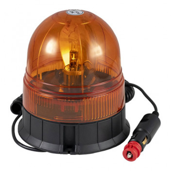 Magnetic Base Rotating Beacon With Coiled Cable H1 12V-55W