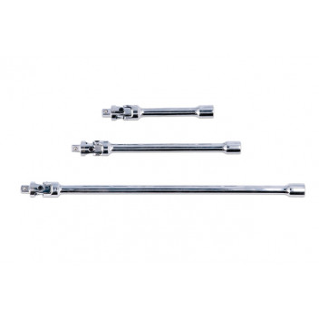LASER Universal Joint Extension Set Spring Loaded 1/4D 3pc"