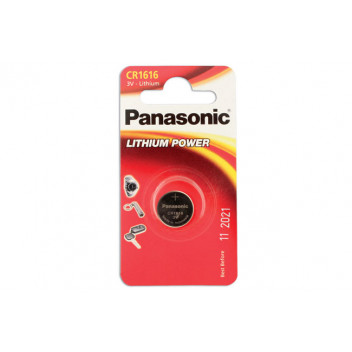 CONNECT Panasonic Coin Cell Battery CR1616 3V 1pc x 12