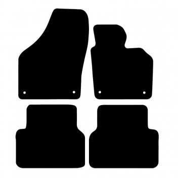 Carpet Mat Set VW Tiguan 2007-tailer fit mats
