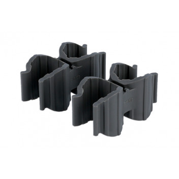 LASER Pair of Brackets for Folding Safety Barrier 8000