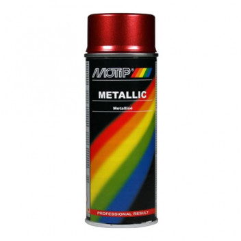 Motip Metallic Paint Red 400ml