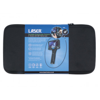 LASER Portable Endoscope Camera - 5 Screen with 360° Swivel"