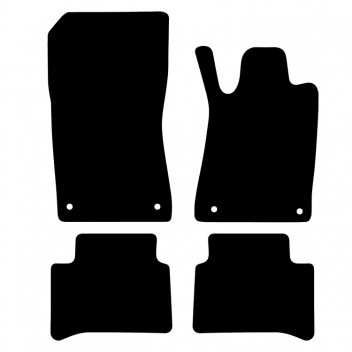 Carpet Mat Set MERC E class 05-08