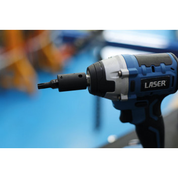 LASER Interchangeable impact bit set 1/2 25pc