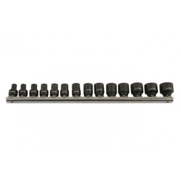 LASER Impact Socket Set 1/4D 14pc"