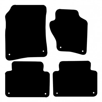 Carpet Mat Set Audi Q7 2006>2015 (8 CLIPS)