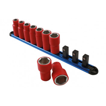 LASER Rail for Insulated Sockets 1/2D"
