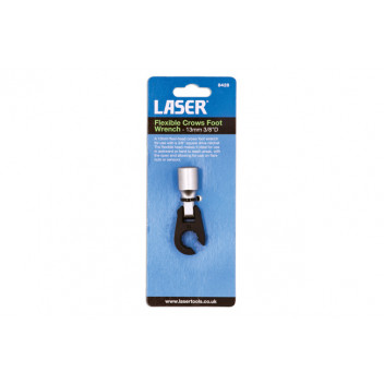 LASER Flexible Crows Foot Wrench 13mm 3/8D"