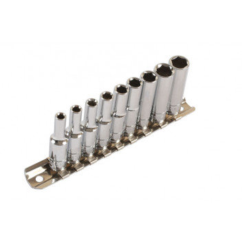 LASER BA Deep Socket Set 9pc 1/4D"