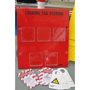 LASER Locking Tag Station Kit