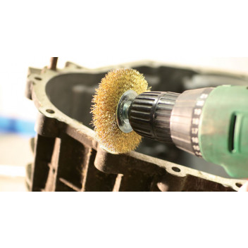 LASER Flat Brush with Quick Chuck End - 75mm