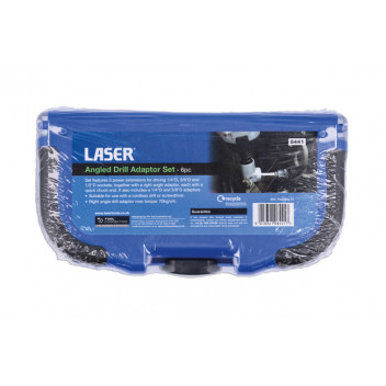 LASER Angled Drill Adaptor Set 6pc