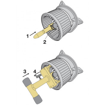LASER Blower Motor Tool - Volvo/JLR