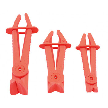 LASER Flexible Hose Clamp Set Angled Jaws