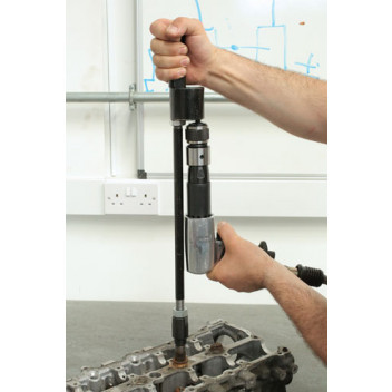 LASER Diesel Injector Extractor with Air Hammer & Adaptors